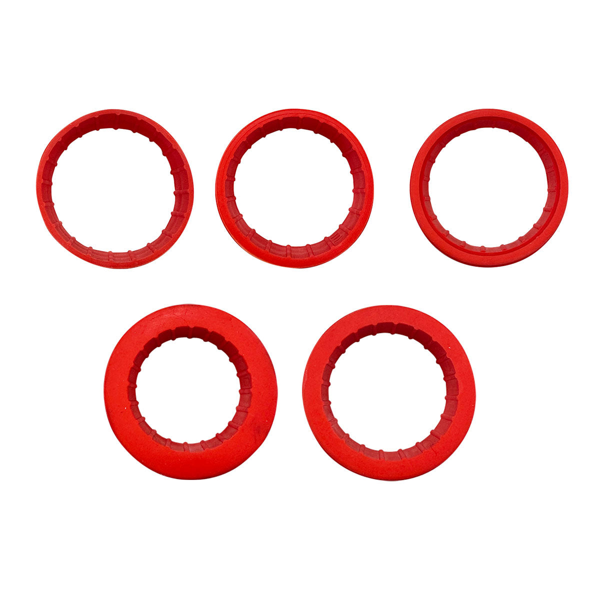 KIT 5 Pieces Rubber Adapter